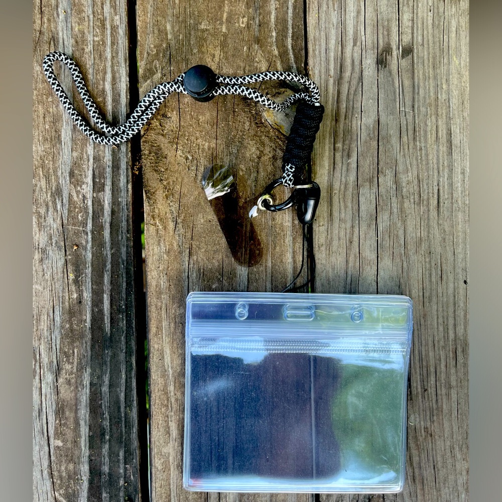 lanyard name tag sleeve